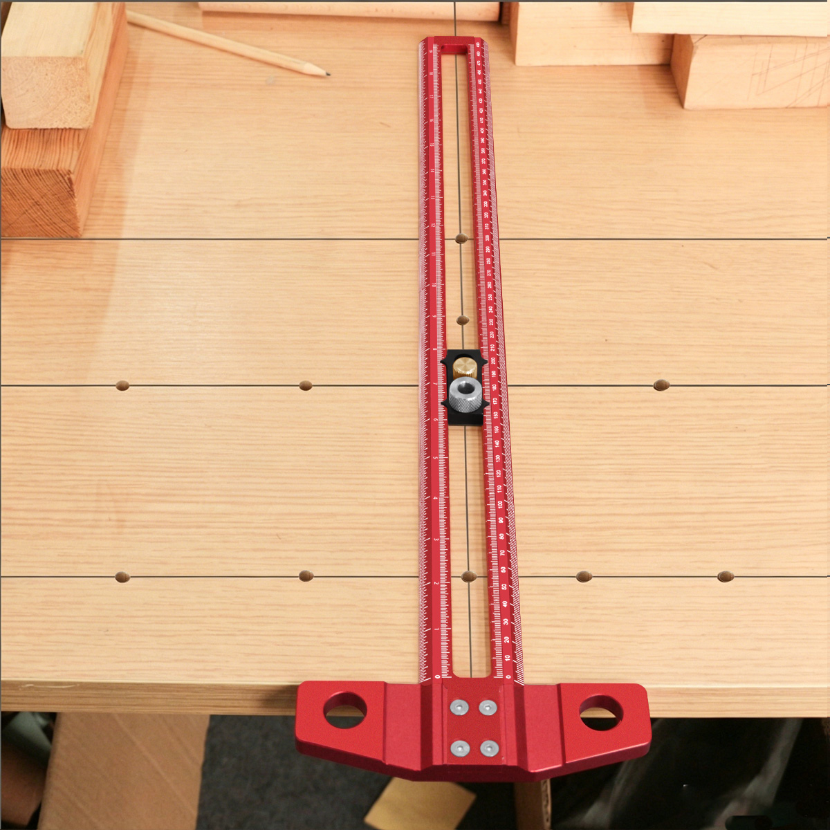 Woodworking Project - Woodworking T-Square Marking Gauge, Layout Scriber