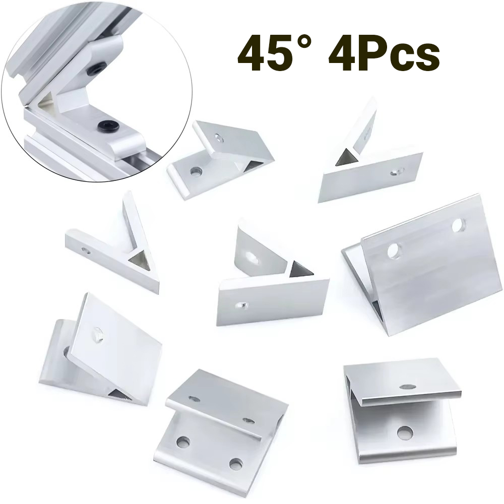 Woodworking Joint - 4Pcs 45 Degree Angle Corner Bracket