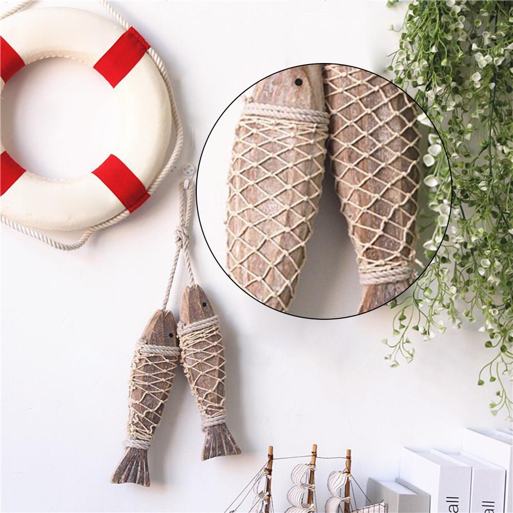 Wood Chisel Set - Wooden Fish Wall Sculpture with Fishing