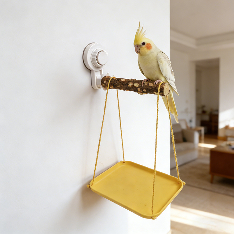 Woodworking Joint - Parrot Stand with Suction Cup Molar