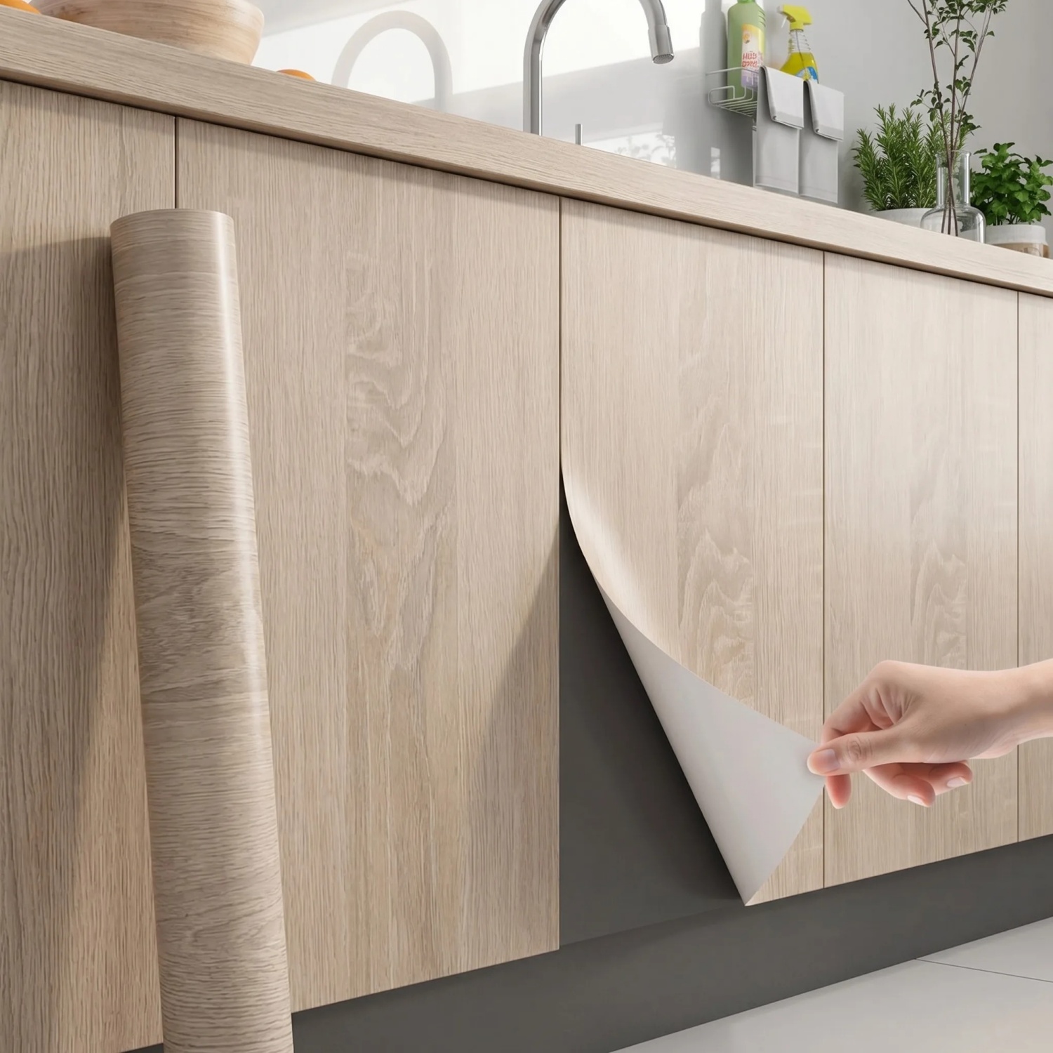 Woodworking Thicknesser - 5 Meters Waterproof Wood Grain Sticker