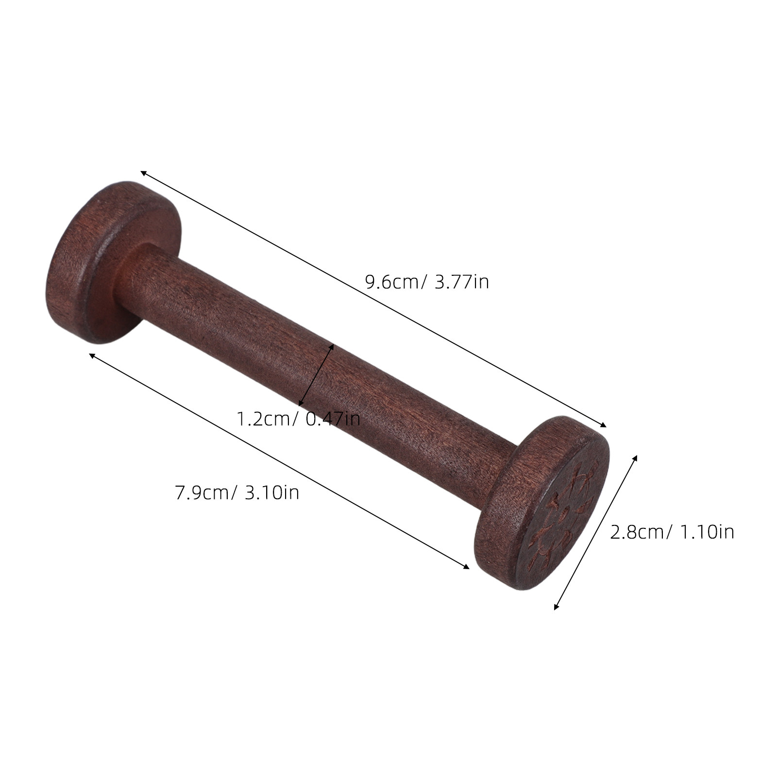5Pcs Wooden Spools for Crafts  - Woodworking Art 评论和价格