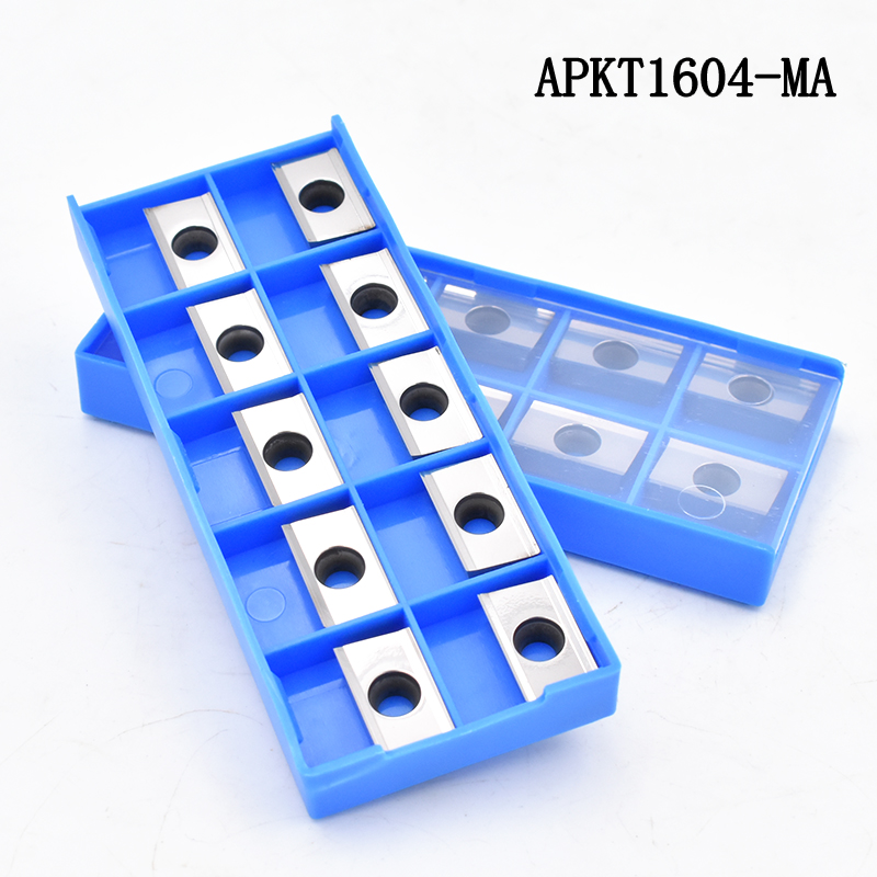 10PCS/LOT APKT1604 MA R0.2 R0. - Parting Tool Lathe 评论和价格