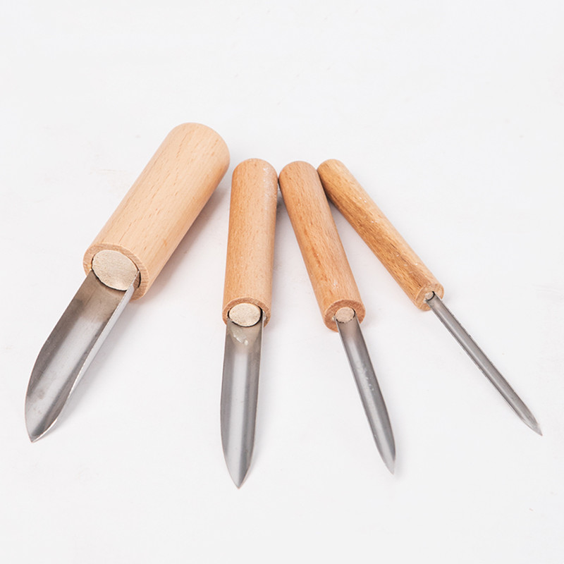 Pottery Tool Puncher 4 Pieces/ - Wood Chisel Set 评论和价格