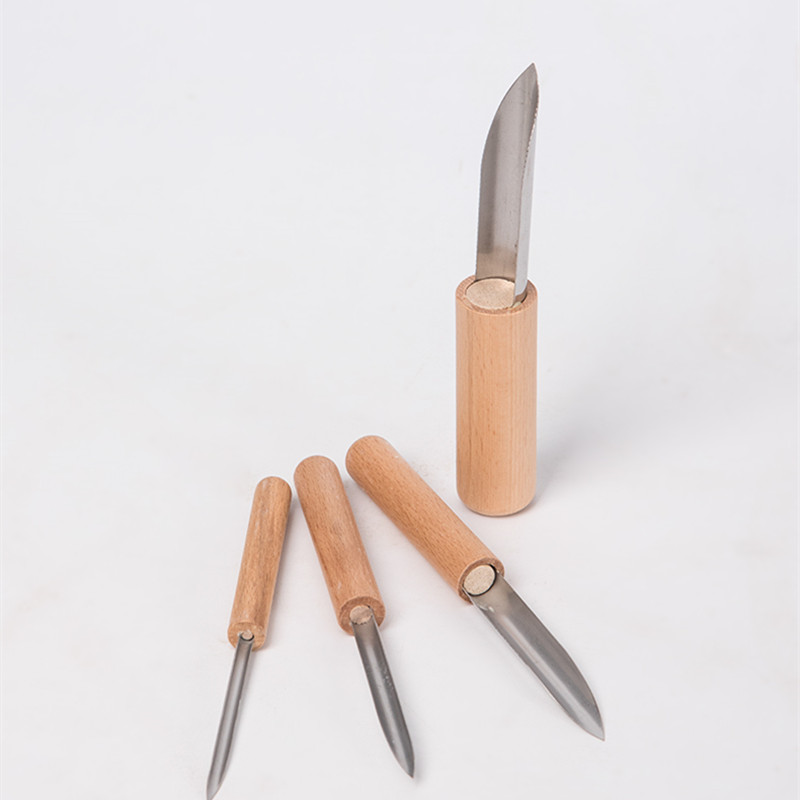 Pottery Tool Puncher 4 Pieces/ - Wood Chisel Set 评论和价格