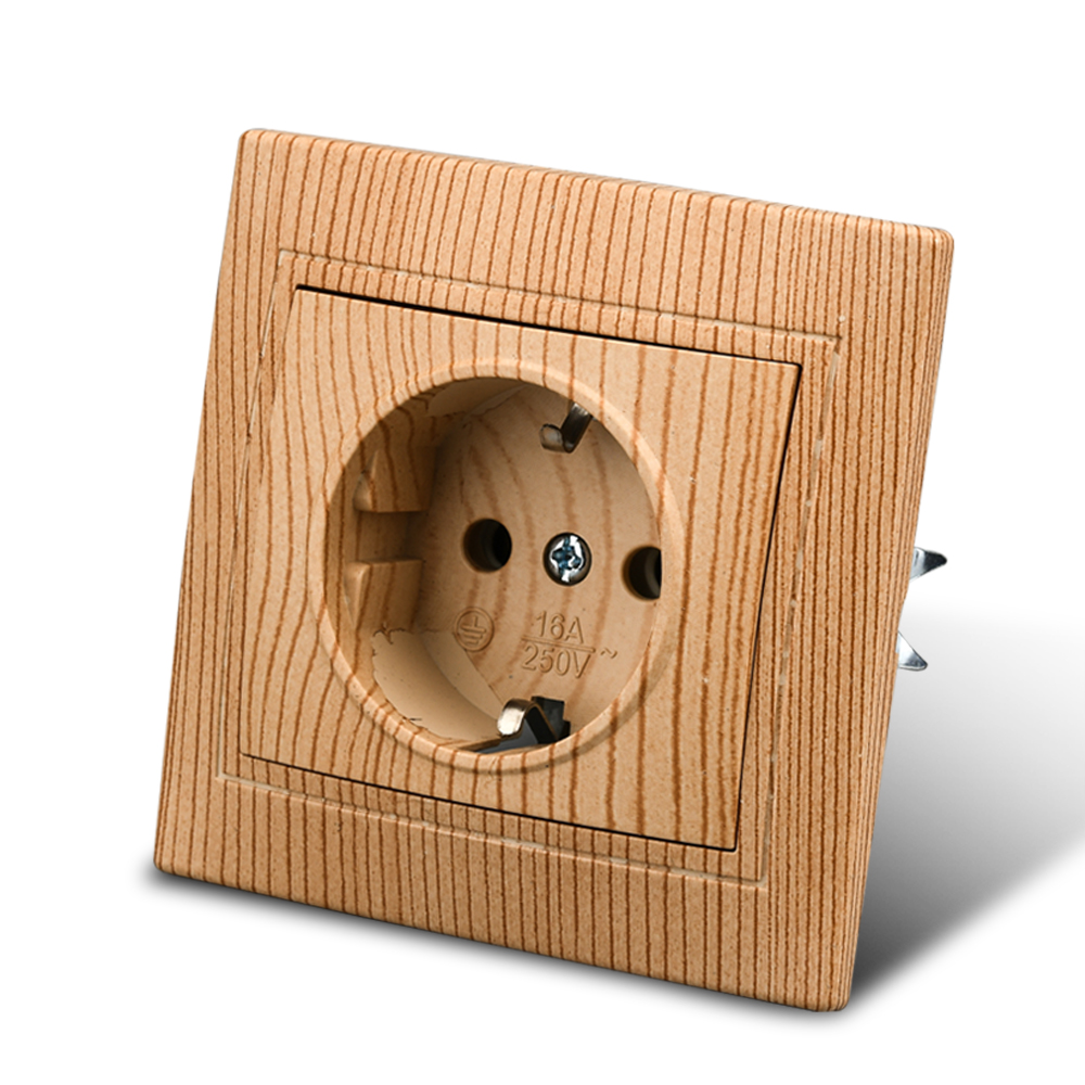 WESA Wood Power Socket 16A EU  - Woodworking Zone 评论和价格