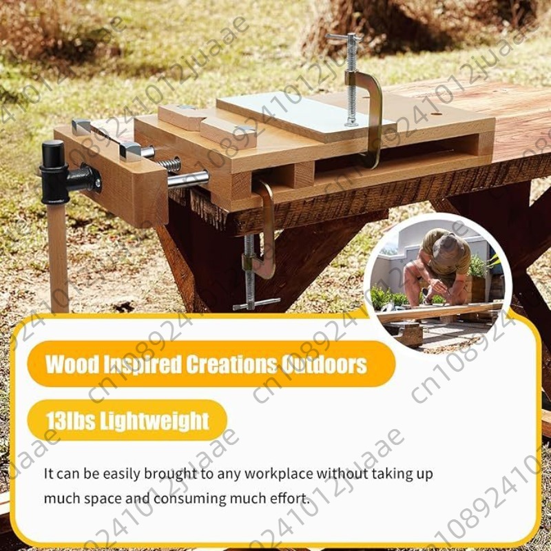 Hardwood Bench Desktop Woodwor - Woodworking Vise 评论和价格