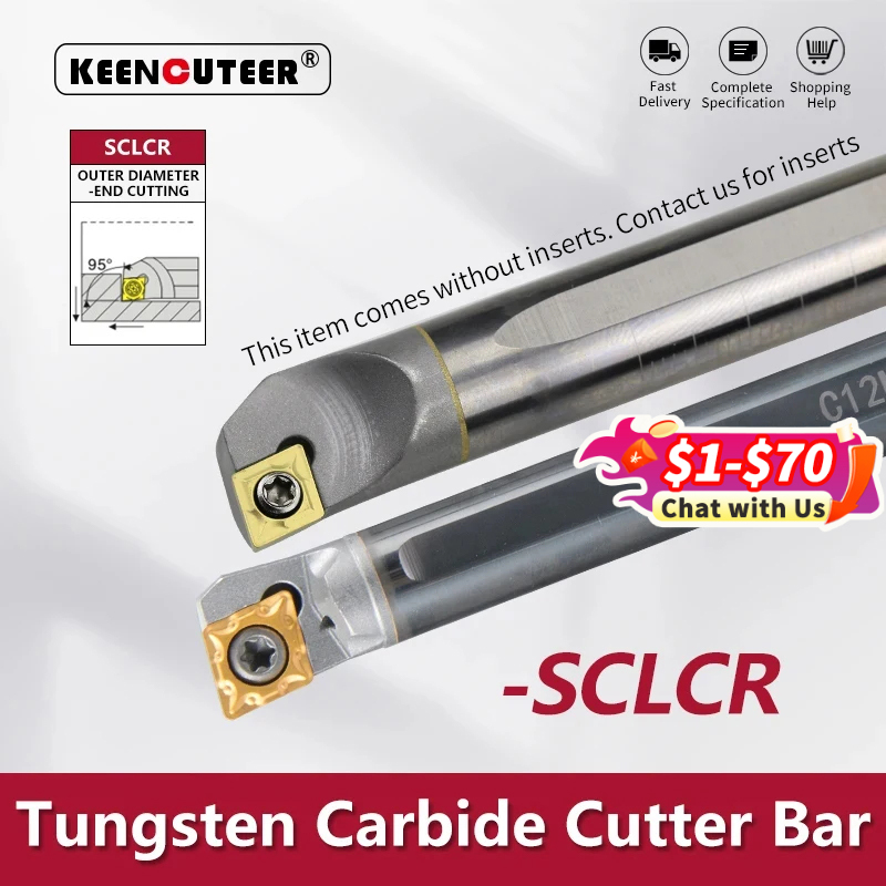 Tungsten Carbide SCLCR06 SCLCR - Parting Tool Lathe 评论和价格