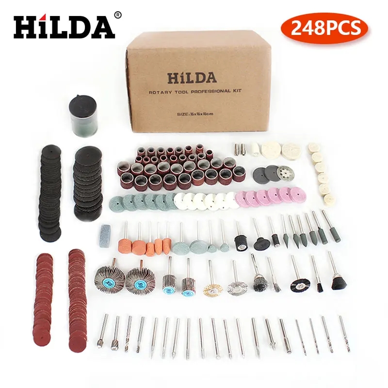 HILDA Rotary Tool Accessories  - Woodworking Videos 评论和价格
