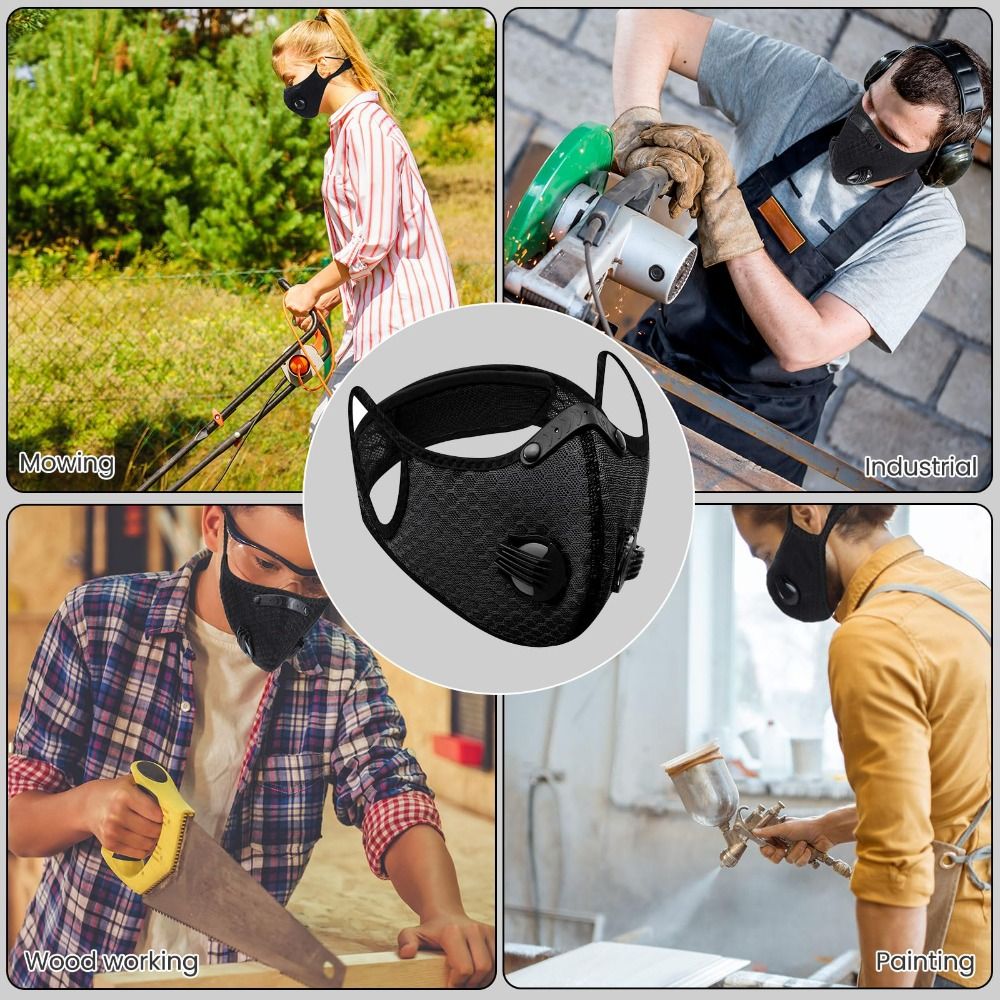 Breathable Ergonomic Dust Mask - Woodworking Women 评论和价格
