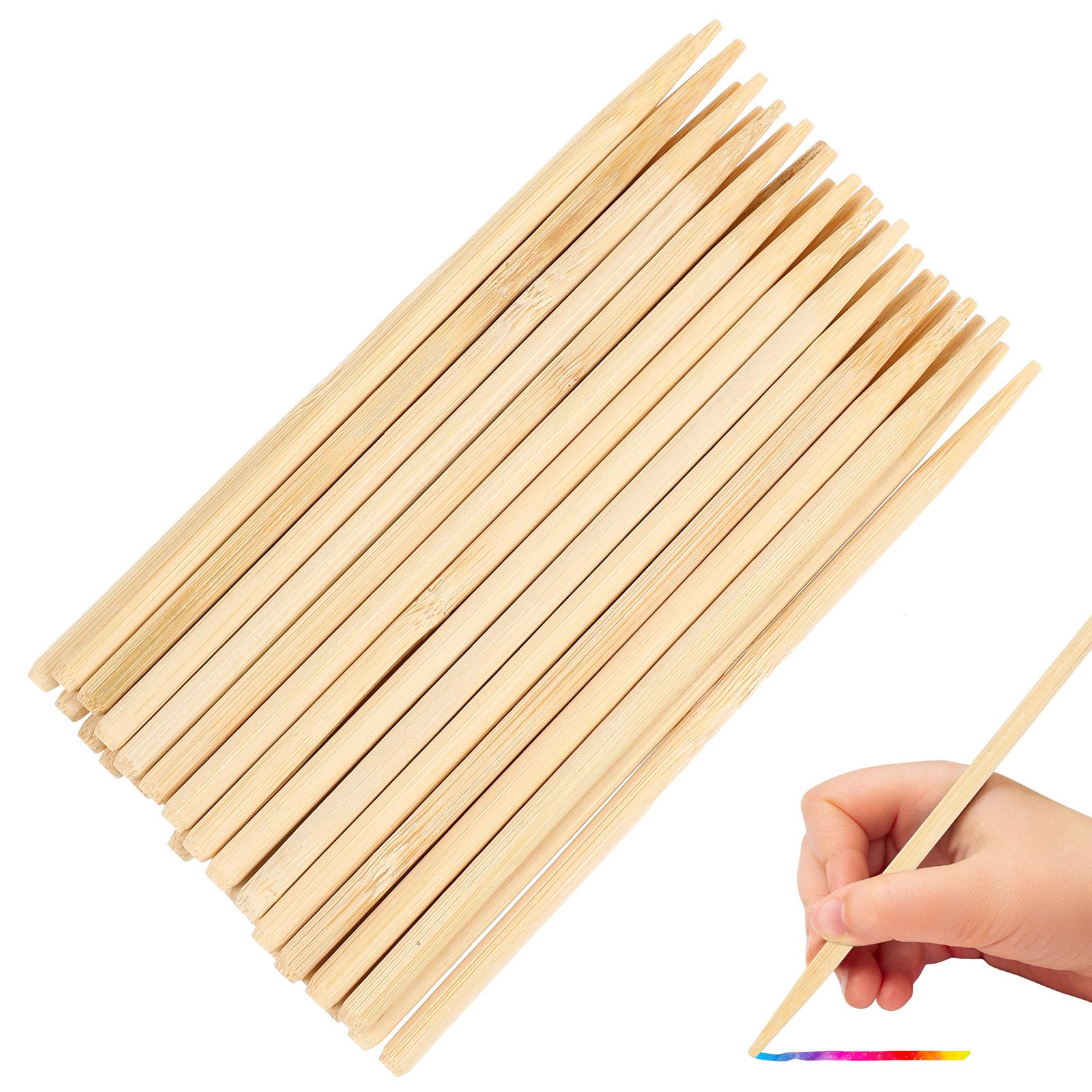 30pcs Scratch Bamboo Pens Wax  - Woodworking Art 评论和价格