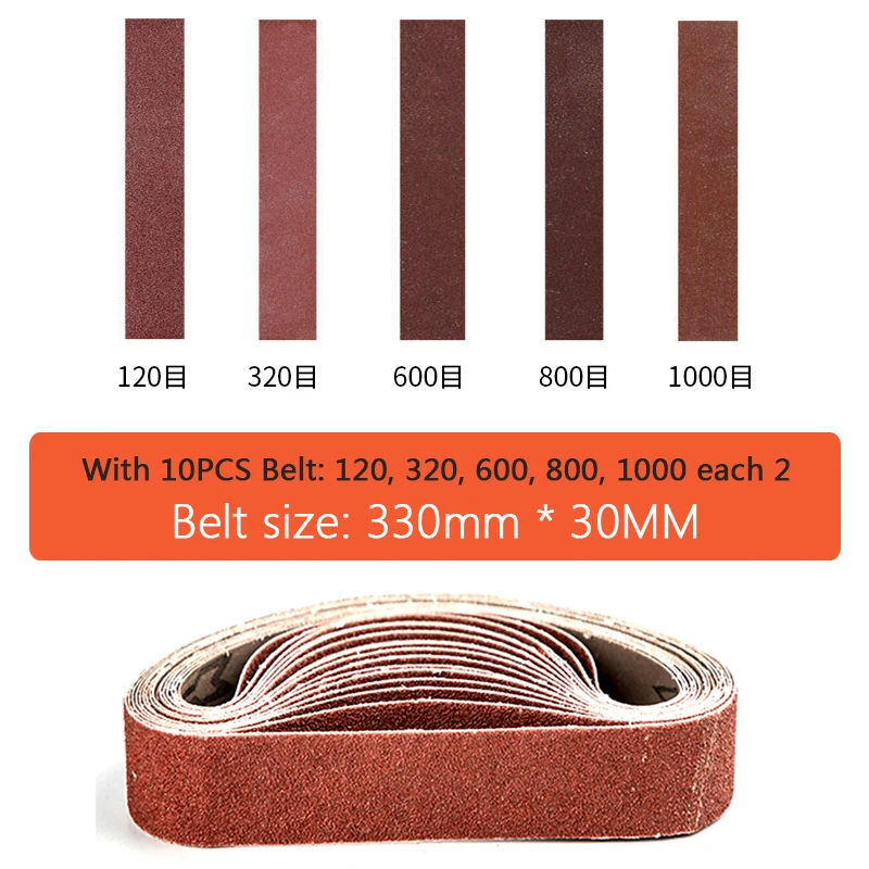 10PCS Abrasive Sanding Belts 3 - Woodworking Videos 评论和价格