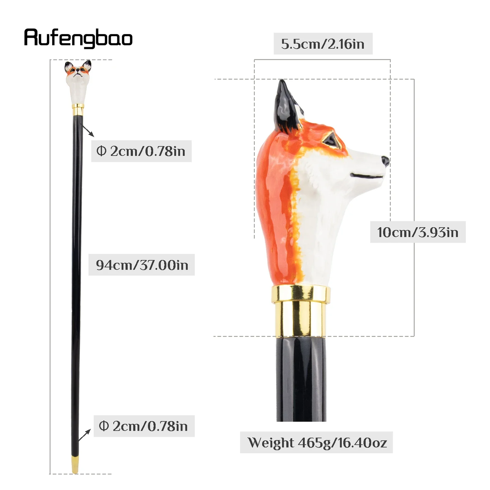 Ceramic Red Fox Head Wooden Si - Woodworking Joint 评论和价格