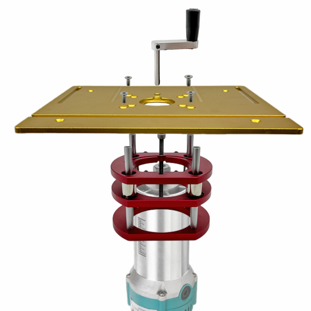 Aluminum Router Lift Kit with  - Woodworking Videos 评论和价格