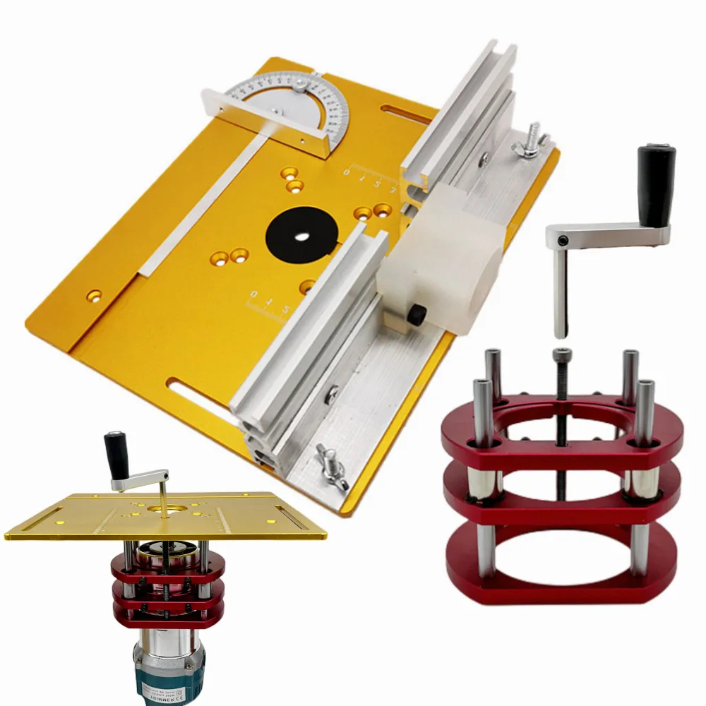 Aluminum Router Lift Kit with  - Woodworking Videos 评论和价格