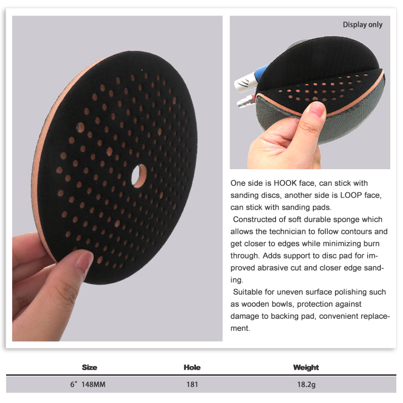 6 Inch Soft Sponge Interface P - Woodworking Videos 评论和价格