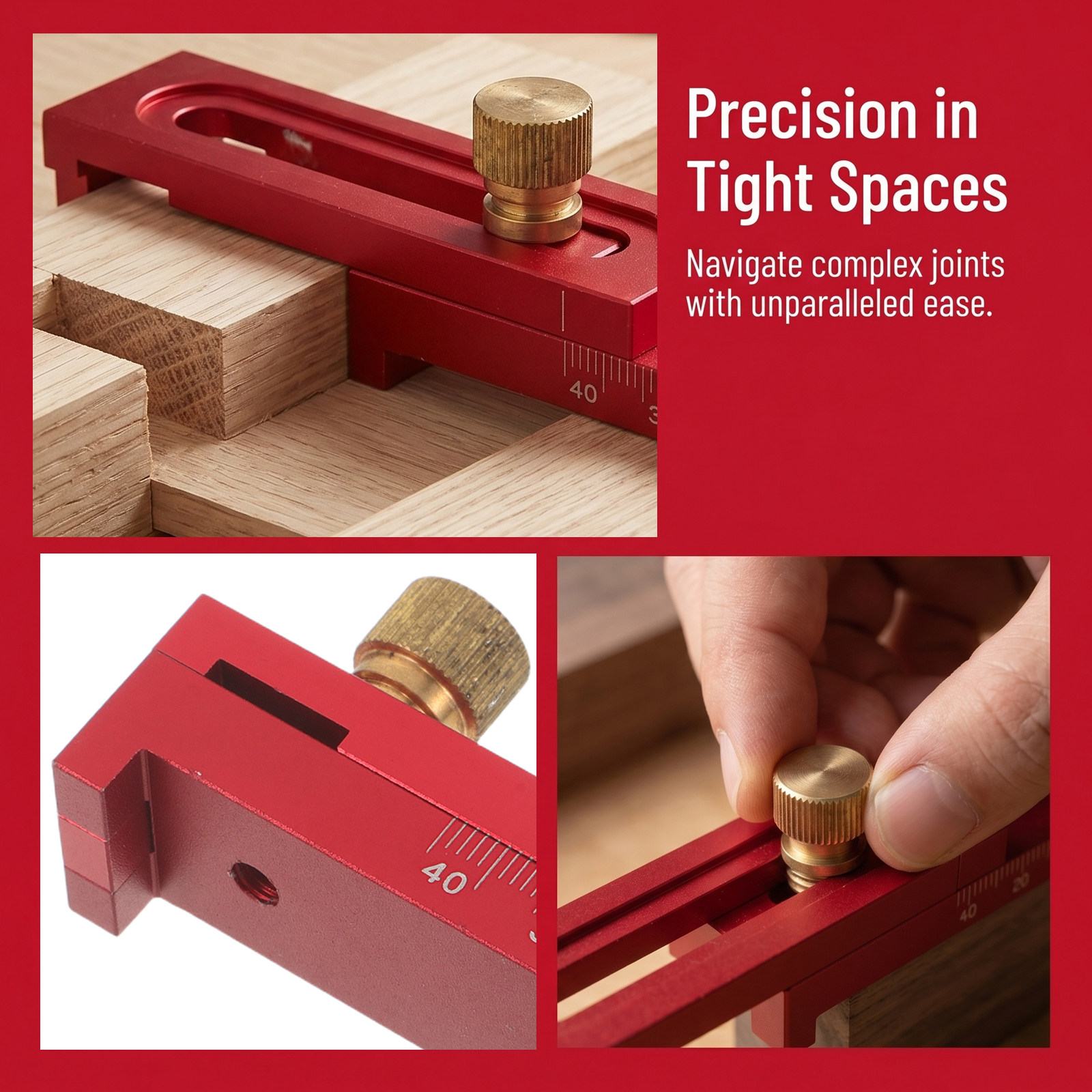 Woodworking Measuring Ruler Al - Woodworking Joint 评论和价格