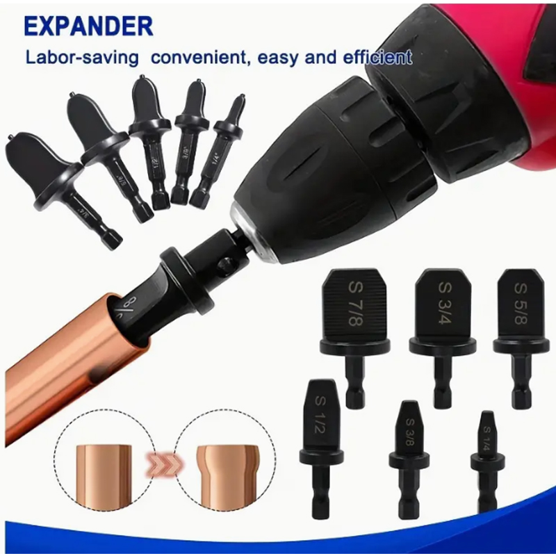 6pc Copper Tube Hole Expander  - Woodworking Videos 评论和价格