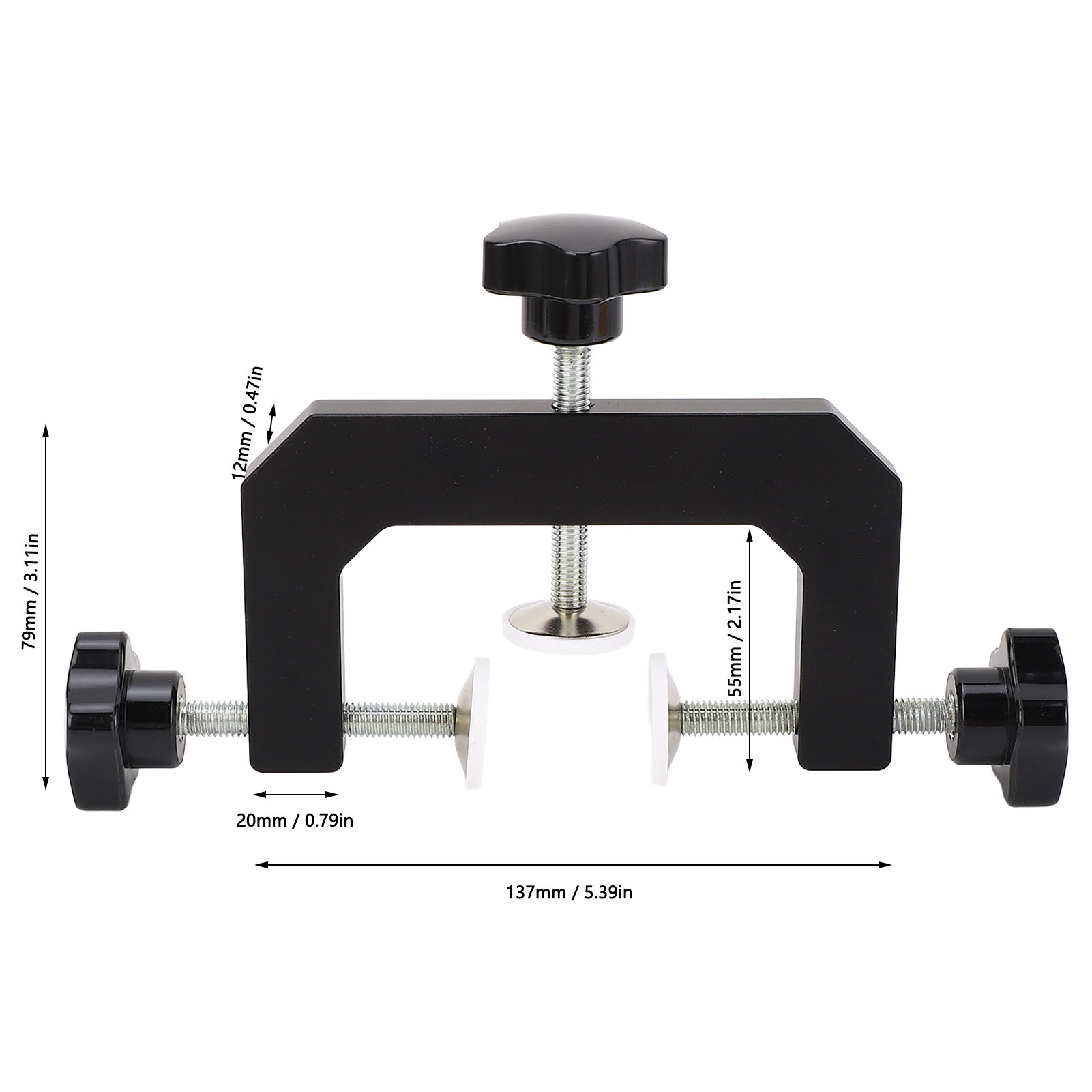 3 Way G Clamp Aluminium Alloy  - Woodworking Edge 评论和价格