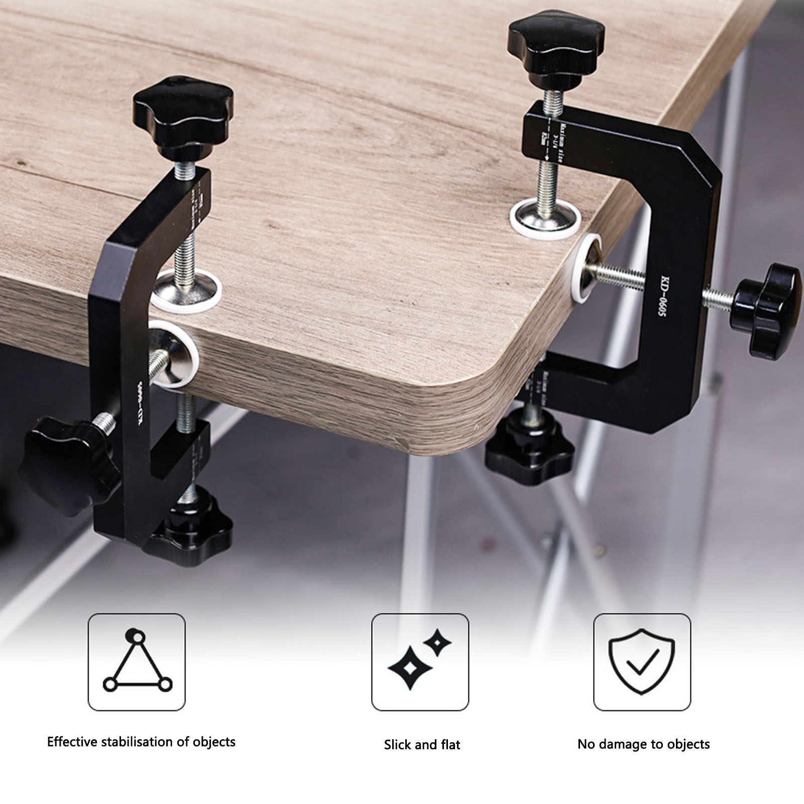 3 Way G Clamp Aluminium Alloy  - Woodworking Edge 评论和价格