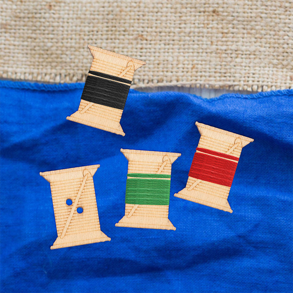 100Pcs Wooden Embroidery Floss - Woodworking Art 评论和价格
