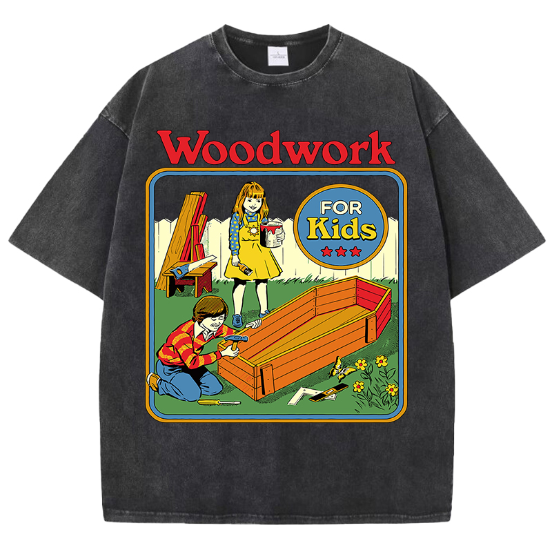 Woodwork For Kids Print Washed - Woodworking Women 评论和价格