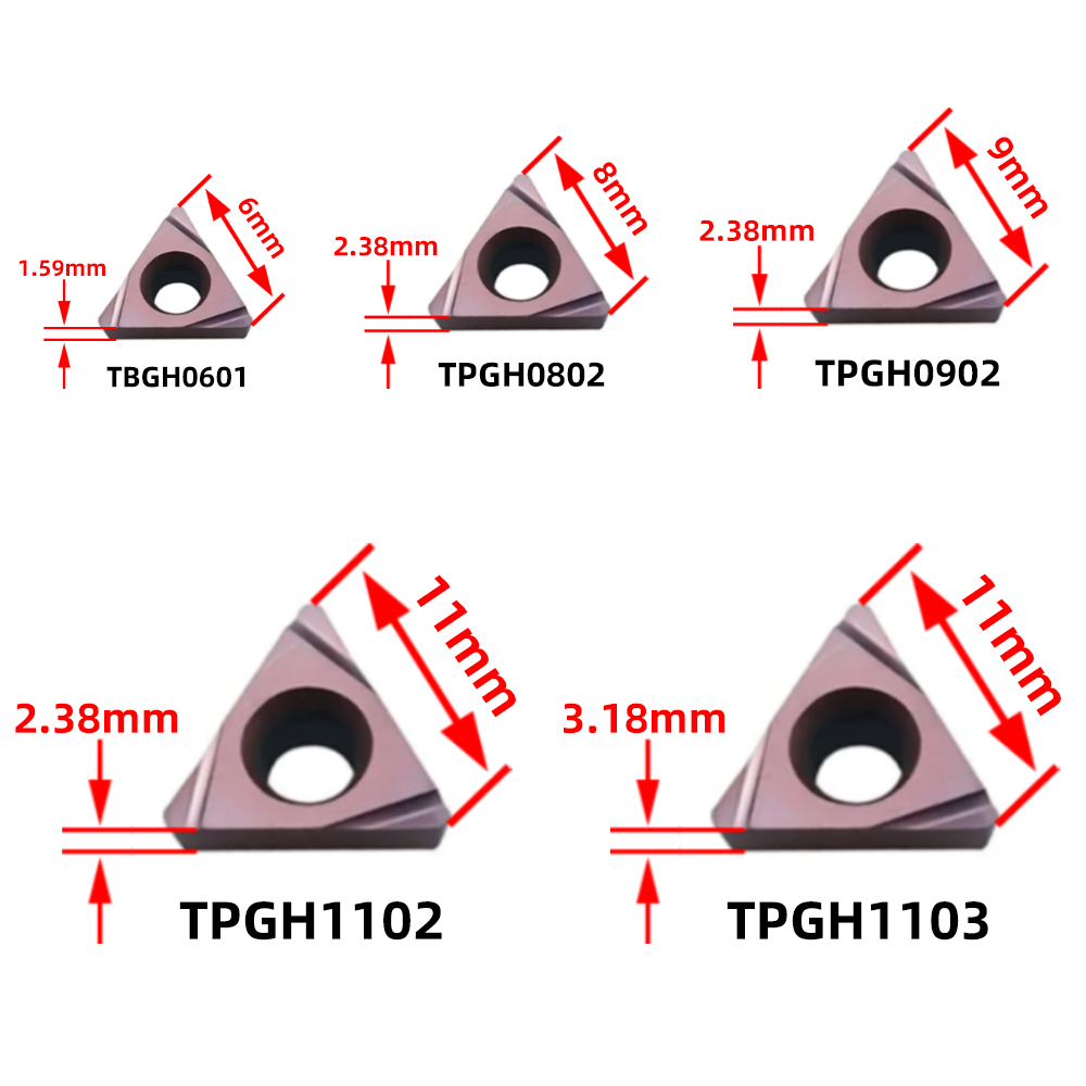 TPGH0602 TPGH0902 TCGT1102 TPG - Parting Tool Lathe 评论和价格