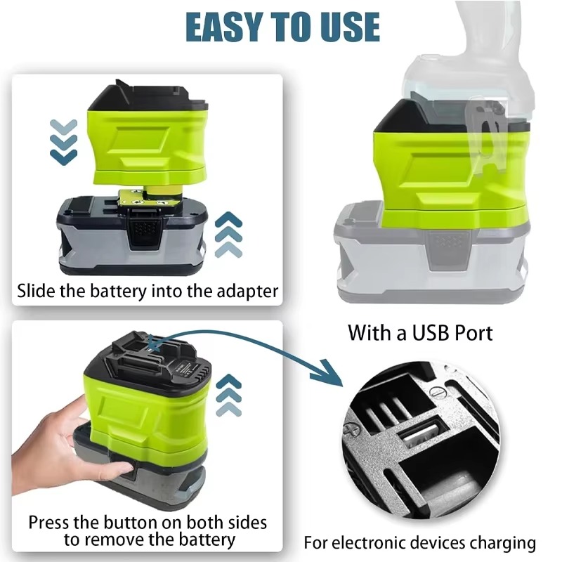 HOT Battery Adapter Converter  - Woodworking Videos 评论和价格