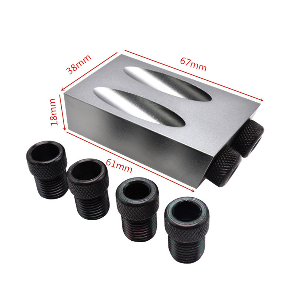 34pcs Oblique Hole Drill Set 1 - Woodworking Joint 评论和价格