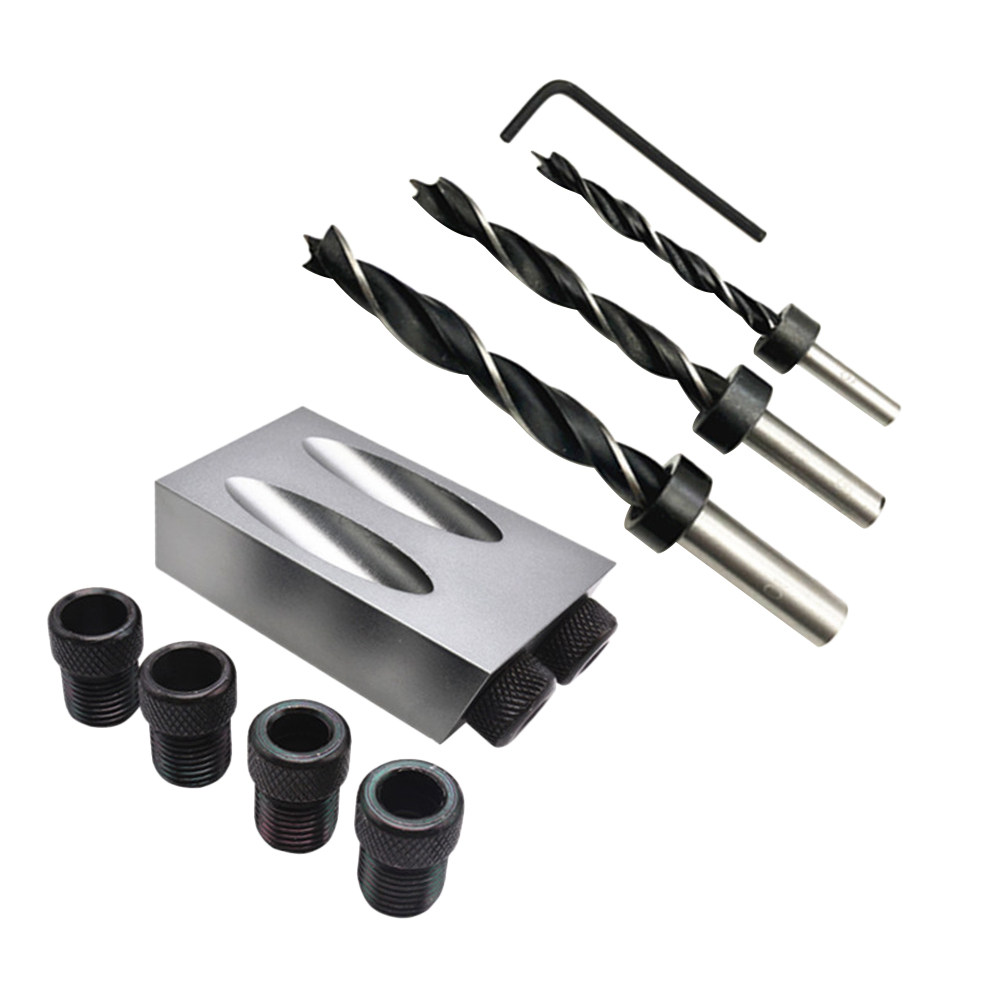 34pcs Oblique Hole Drill Set 1 - Woodworking Joint 评论和价格