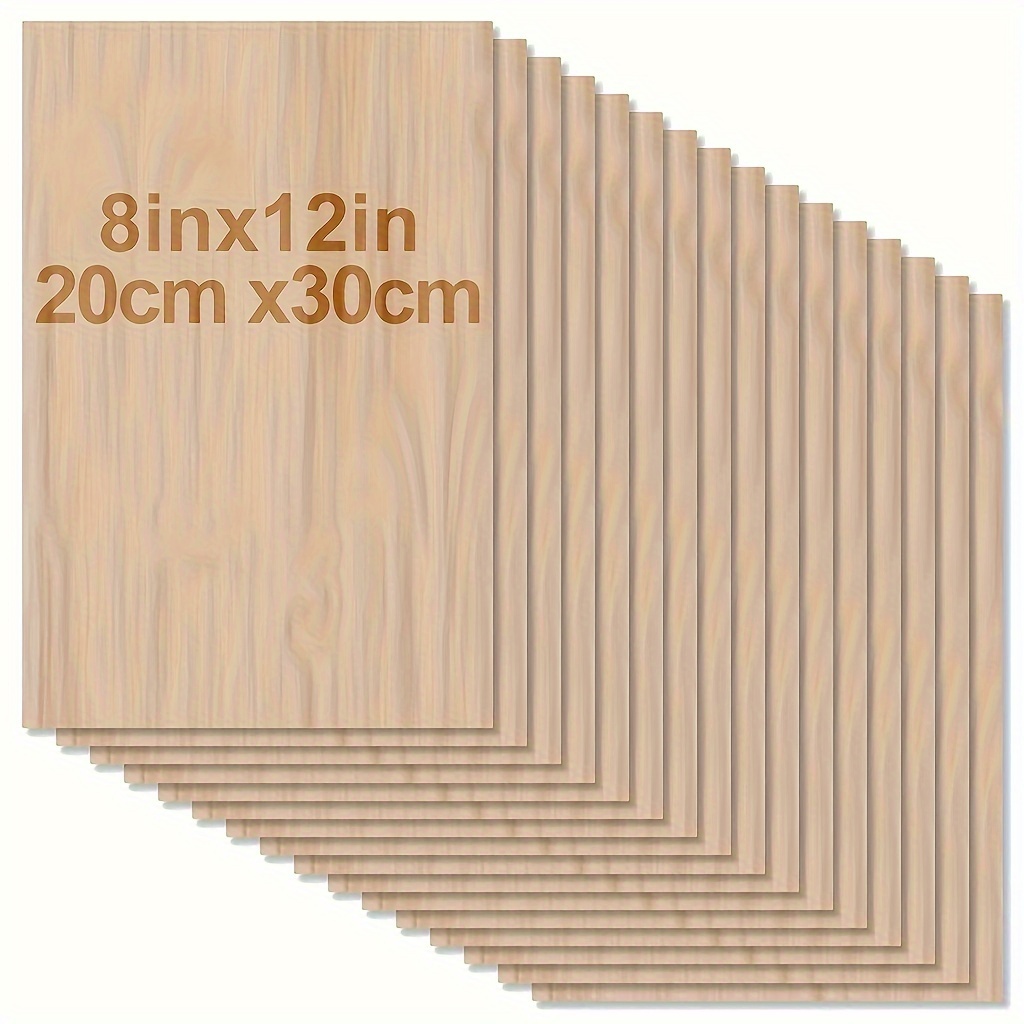 4/8 Pieces of Wood for Crafts  - Woodworking Zone 评论和价格