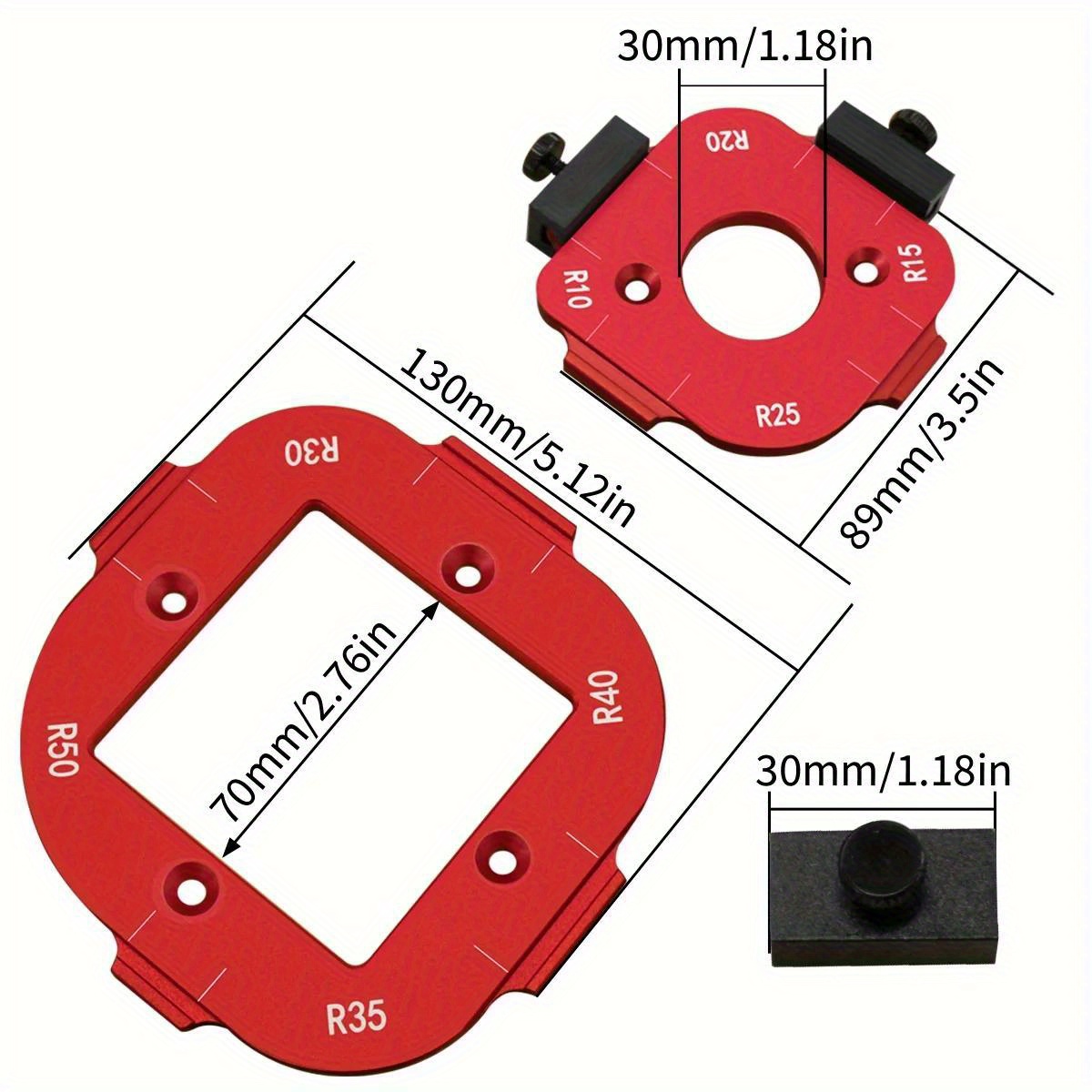 2pcs Woodworking Router Corner - Woodworking Project 评论和价格