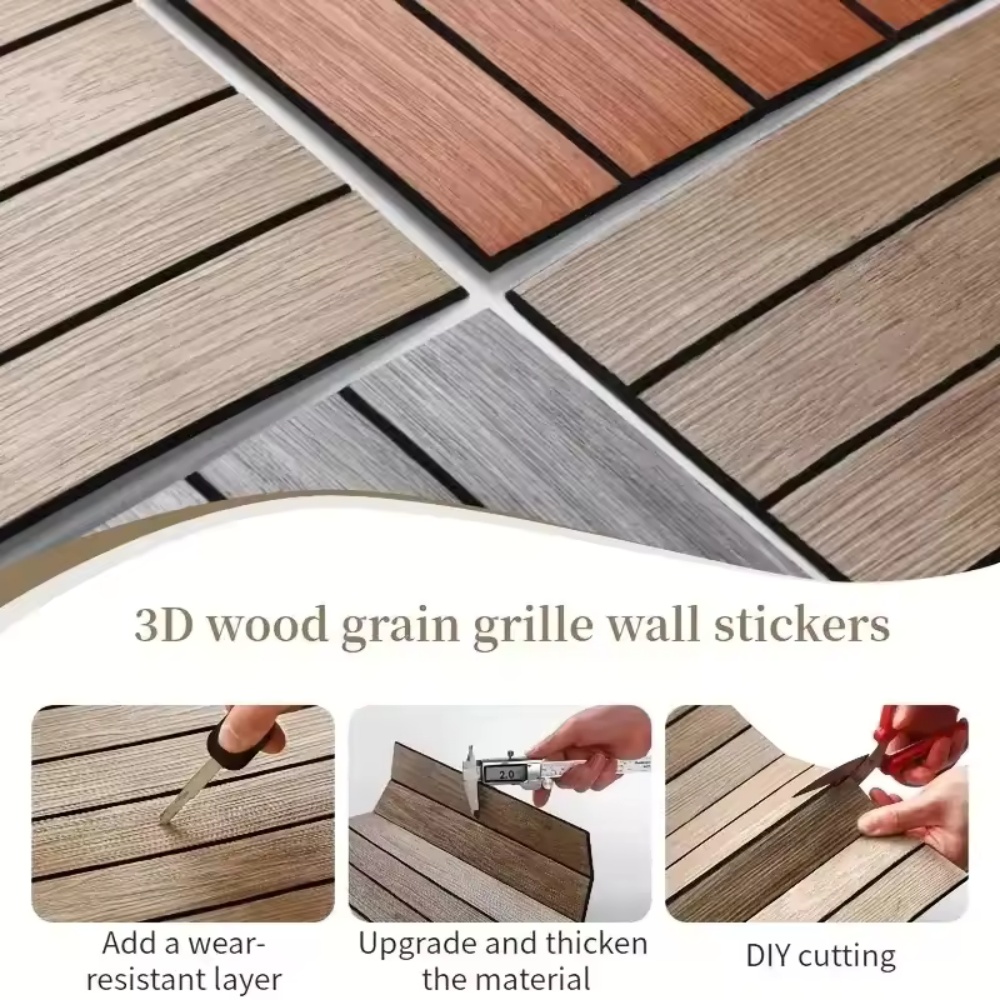 10PCS Wood Grain Wall Panels,  - Woodworking Zone 评论和价格