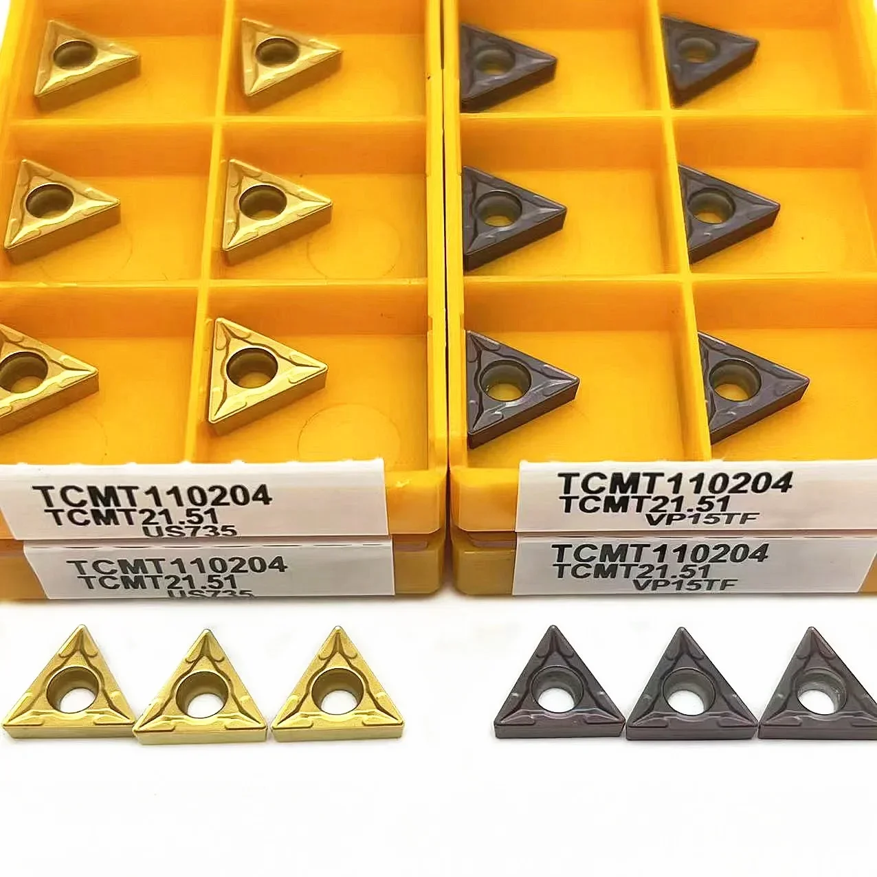 10pcs/box TCMT110204 VP15TF UE - Parting Tool Lathe 评论和价格